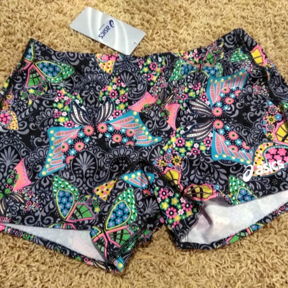Asics Patterned Volleyball shorts - Size S/P - Picture 1 of 3